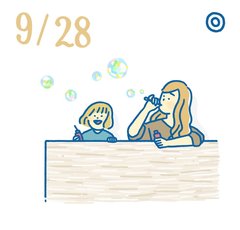 9月28日の開運風水｜ 子どもとしゃぼん玉遊びで楽しく運気UP！【全体運】