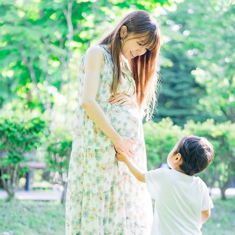 紺野あさ美さんと子ども