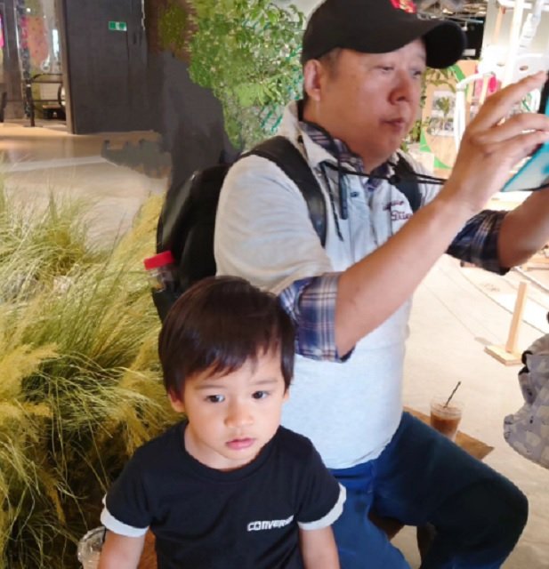 太郎くんを仕事に連れていくこともあるそう