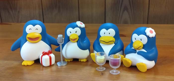 パピプペンギンズのフィギュア