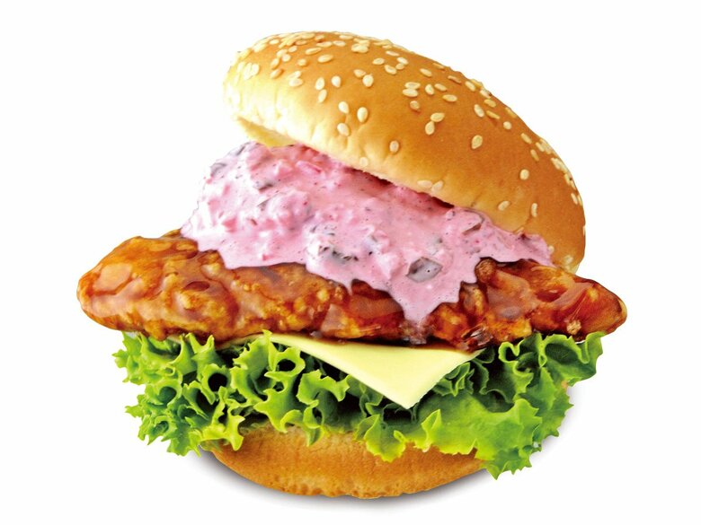 声優の田村ゆかりさんのイベントで販売した「ゆかりチキンバーガー」は2日間で1900食を完売