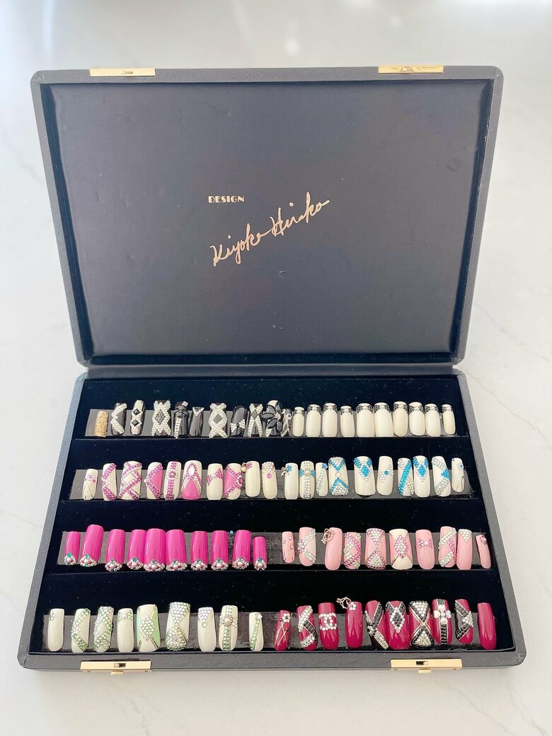 禧代子さんがデザインしたネイルアートの数々