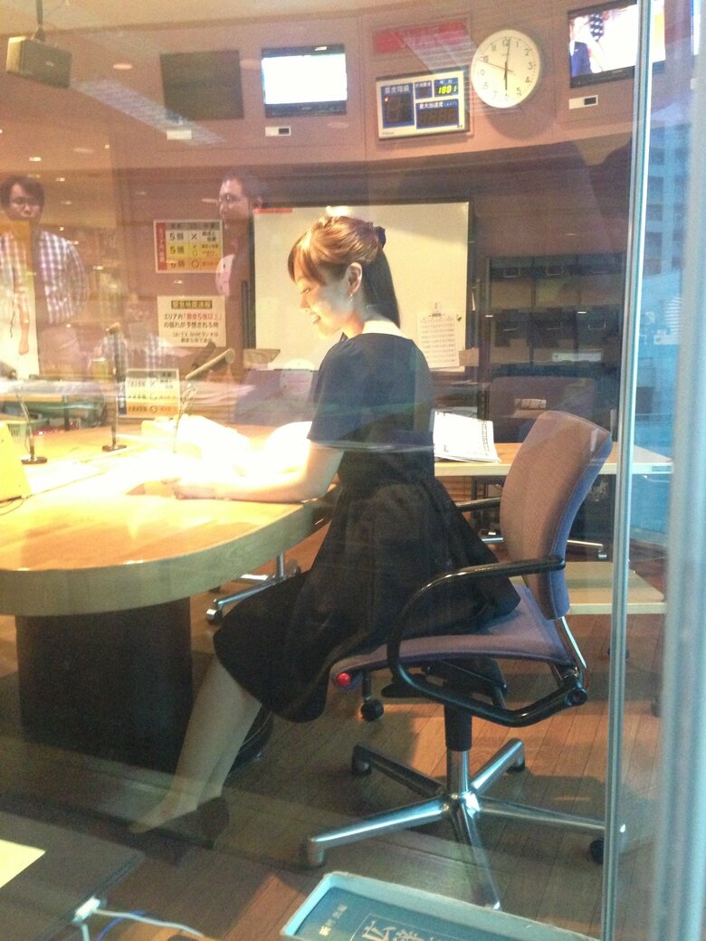 CBCラジオ（中部日本放送）でメインパーソナリティの代役を務めたことも