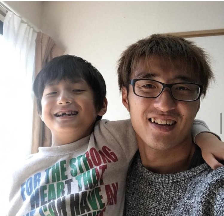 7歳のときの大和さんと