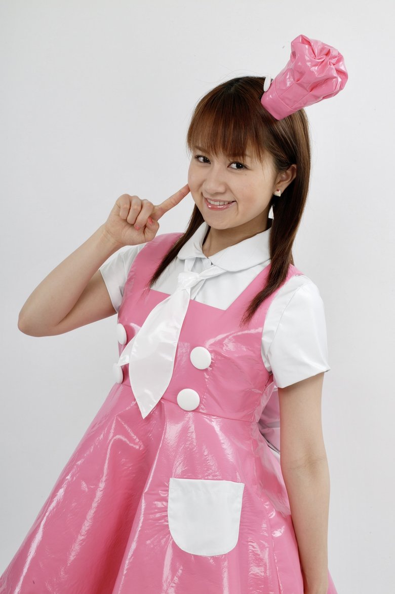 20代のころの衣装。コックさんをイメージしているのだそう