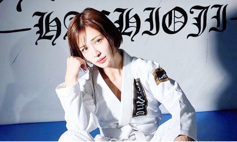 ブラジリアン柔術にも取り組むあきぴさん