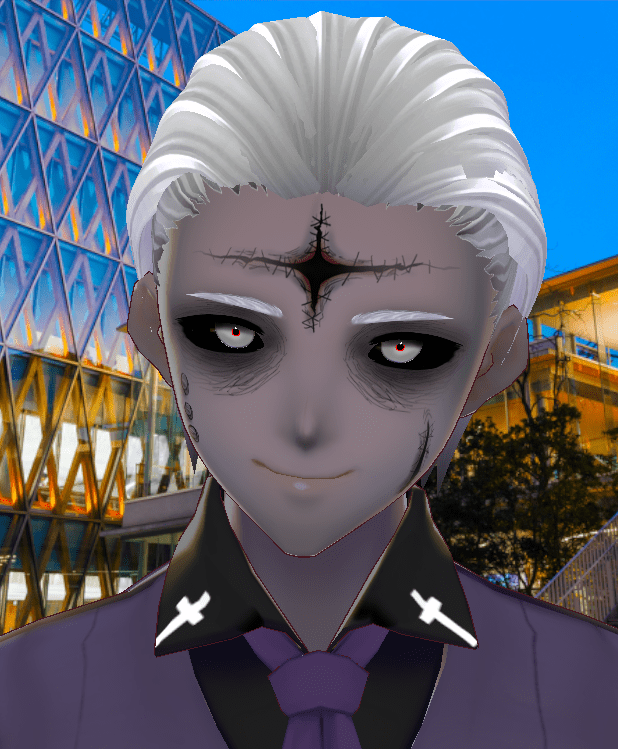 VTuberとして超イケメンゾンビに変身する岡本准教授