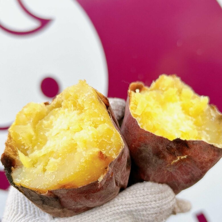 皮はパリッ！中はホクホクな阿佐美やいも子さんの焼きいも