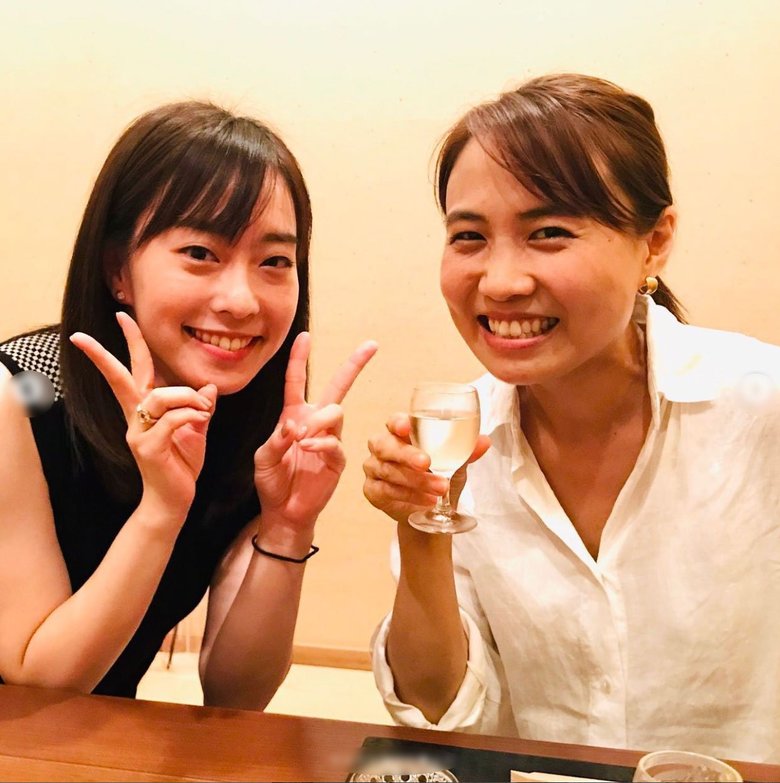 石川佳純さんと