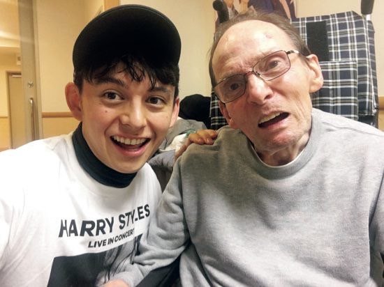 介護施設に入居したことで、良好な関係を築けた