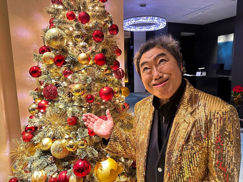 クリスマスショーの前に