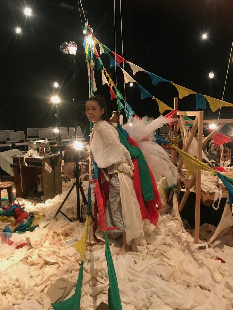 舞台芸術グループ「仕立て屋のサーカス」作品への出演時