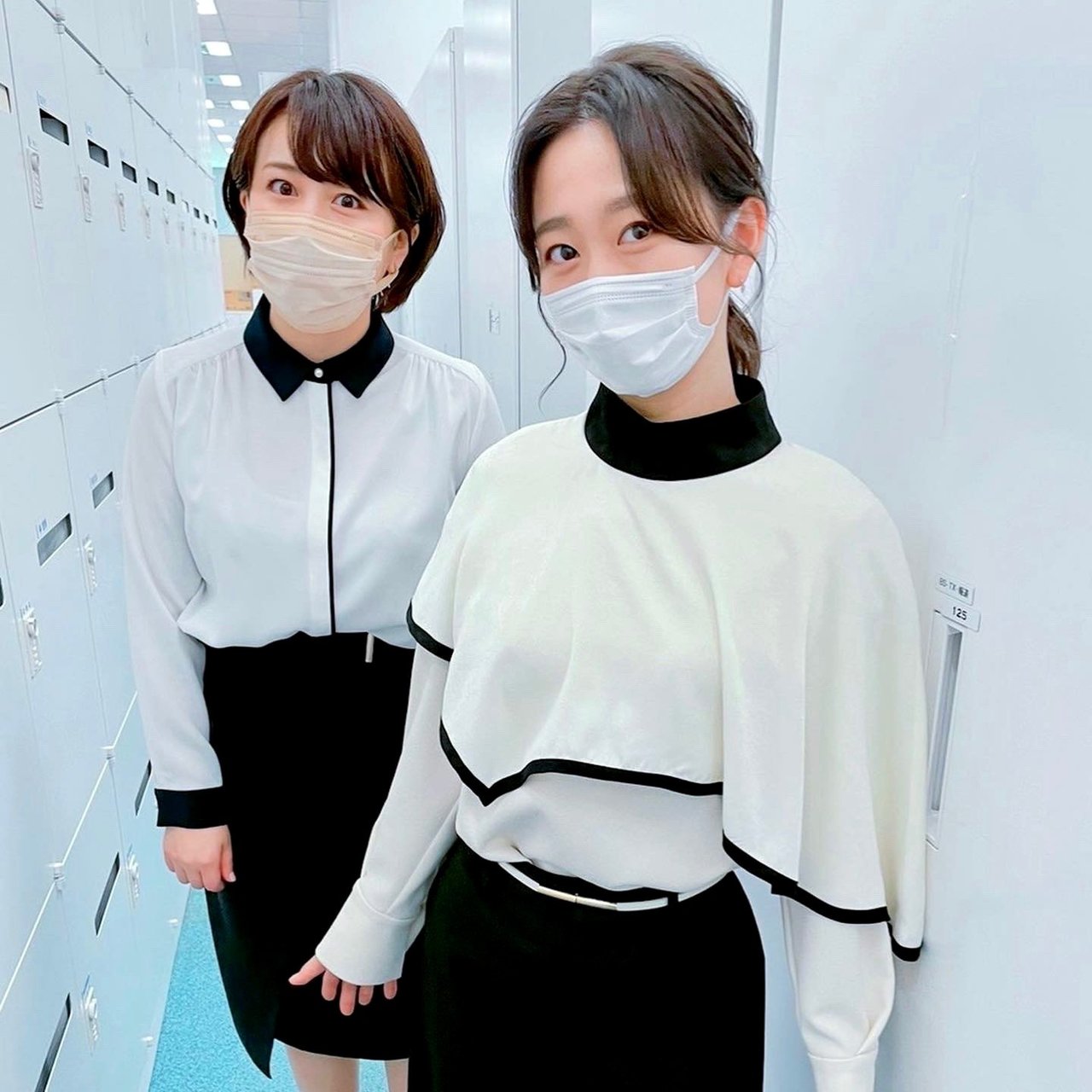 テレ東・片渕茜アナと相内優香アナ