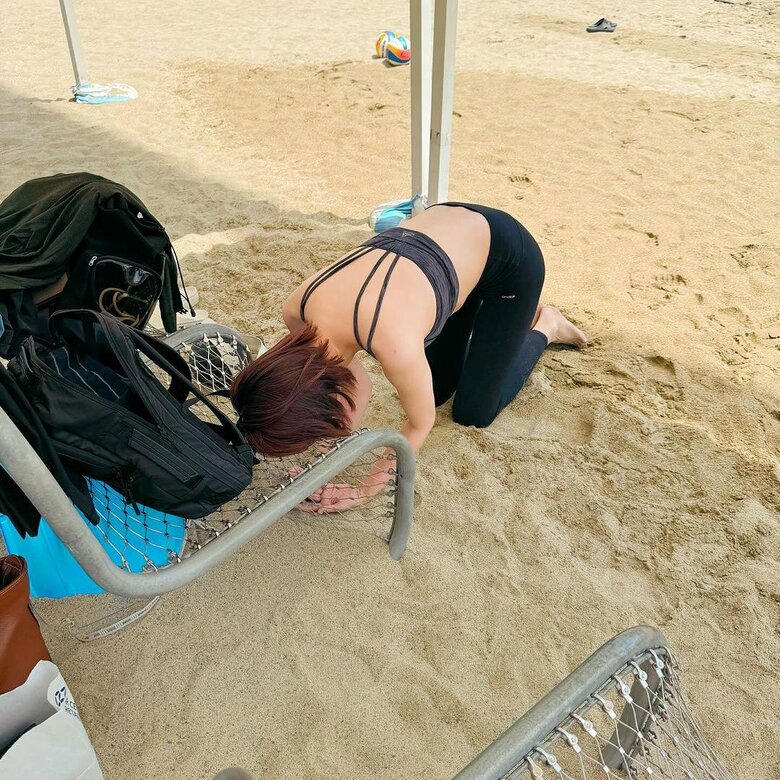 40代に入ってビーチバレーに夢中になった大友愛さん