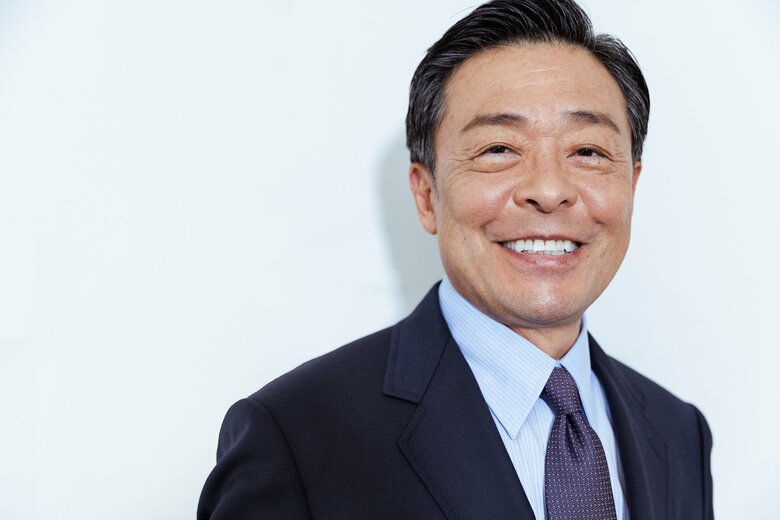 優しくインタビューに応じてくれた、笑顔がとっても素敵な光石さん