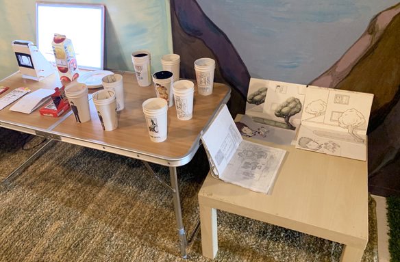 しんらしんげさん展示会