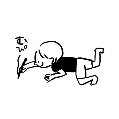 むぴーさん自身のイラスト。むぴーさんのTwitterより