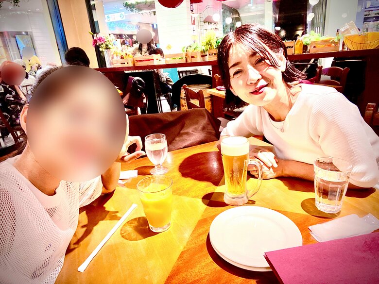 娘さんとランチに