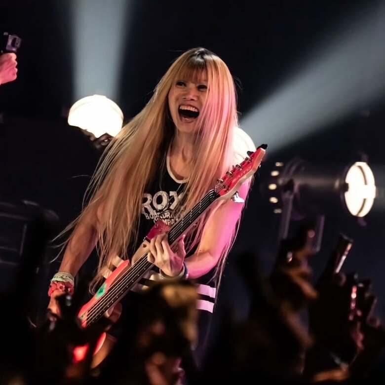 2023年ライブにて、ノリノリのjunkoさん