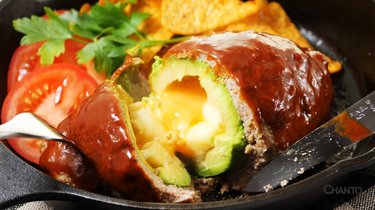 とろける！アボカドチーズハンバーグの作り方