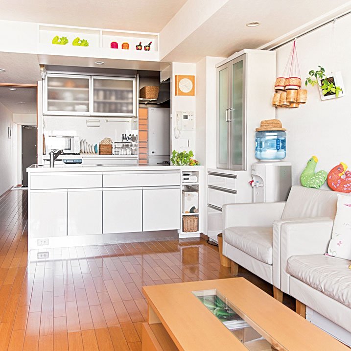 島本美由紀さんのリビング