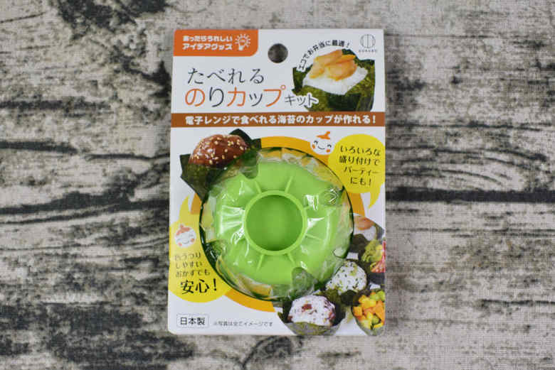 ダイソーのおすすめ商品「たべれるのりカップキット」のパッケージ画像2