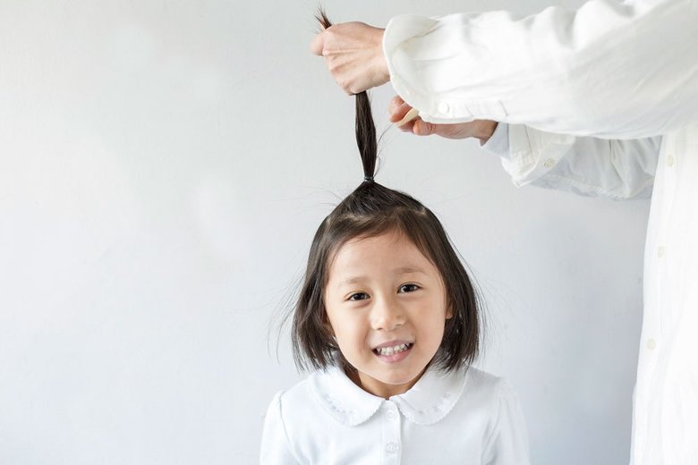 子どものヘアアレンジ