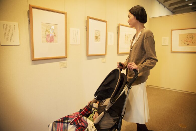 ちひろ美術館（東京）は、いわさきちひろが最後の22年間を過ごし、作品を生み出した自宅兼アトリエ跡に建てられている（撮影／大槻志穂）