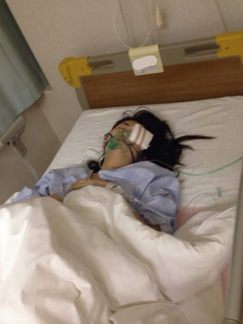 手術後、入院中の様子
