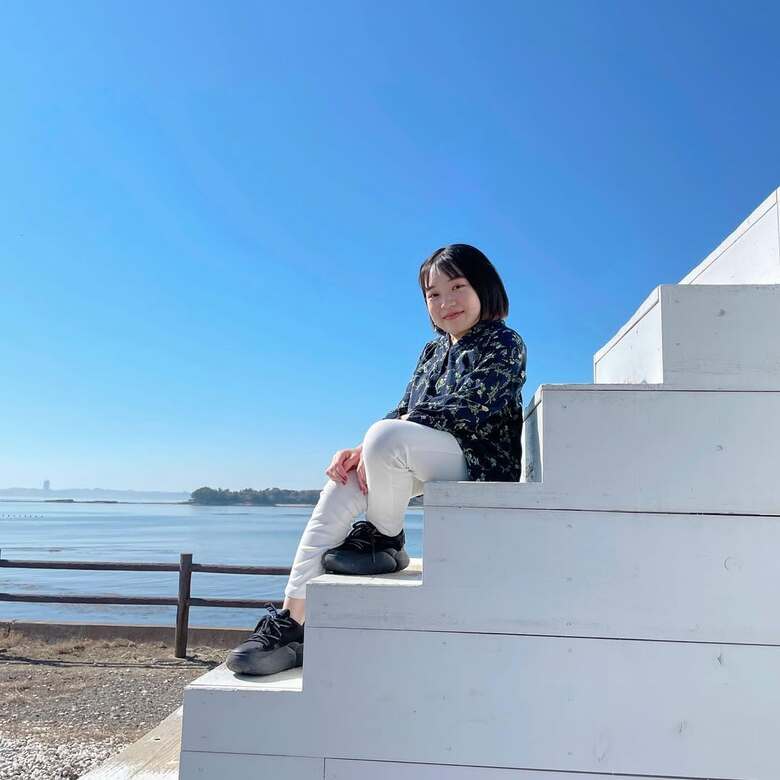 愛知県の離島佐久島へ友達と旅行に