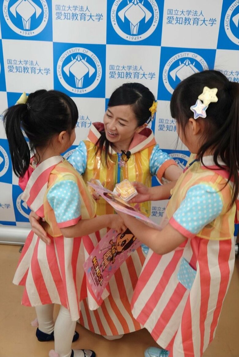 ねんどレッスンでは、そっくりな衣装を自作してくれる子も多いのだとか。かわいい！