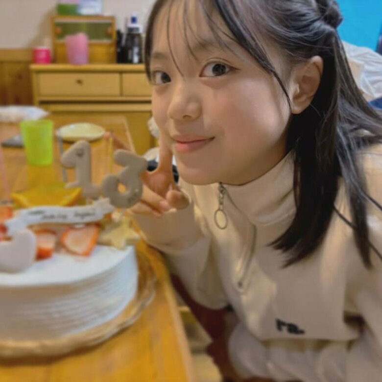 はぐみさん13歳の誕生日にて