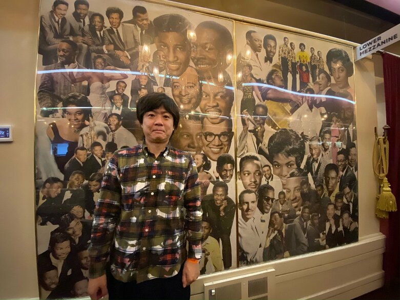 とにかく明るい安村さんの活躍や、日本のお笑いの可能性について話してくれた神夏磯さん