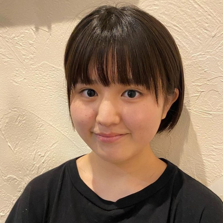 ショートカットがお似合いの池田レイラさん