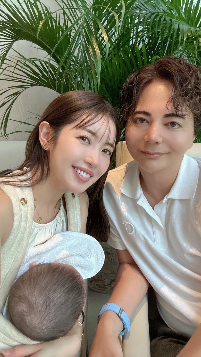 1人目を出産後に夫と