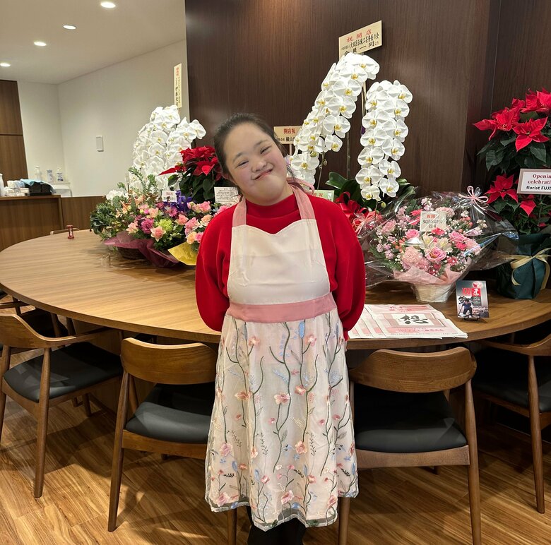 東京・大田区久が原のカフェにて