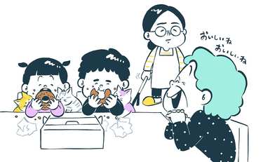 夕飯前、孫におやつを与え過ぎる義母へ嫌味たっぷりの反撃