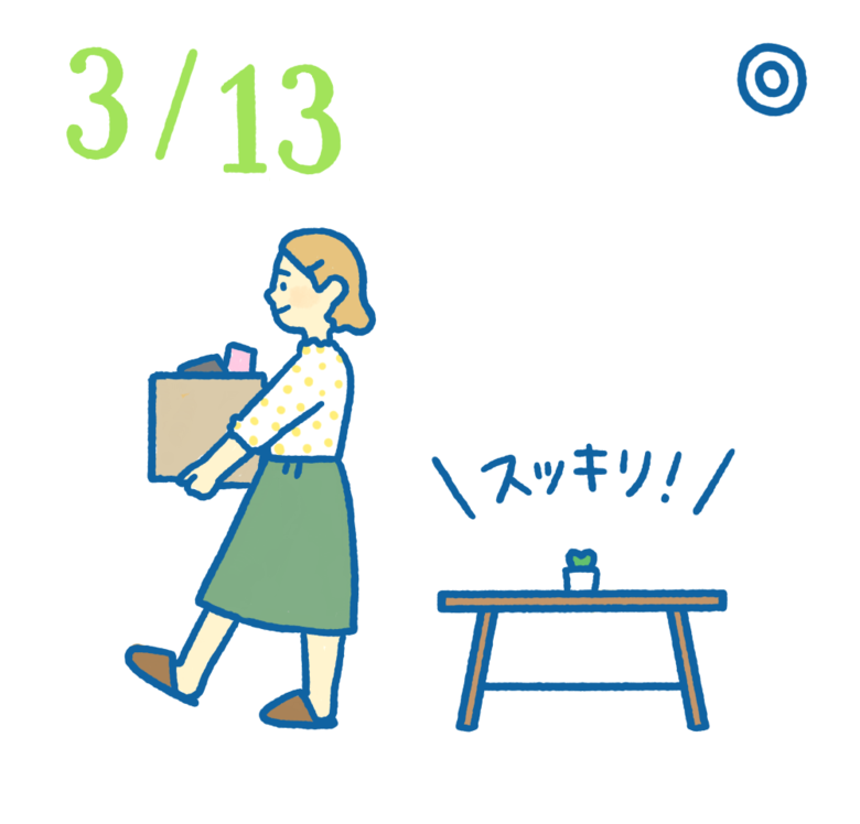 ３月１３日日めくり風水