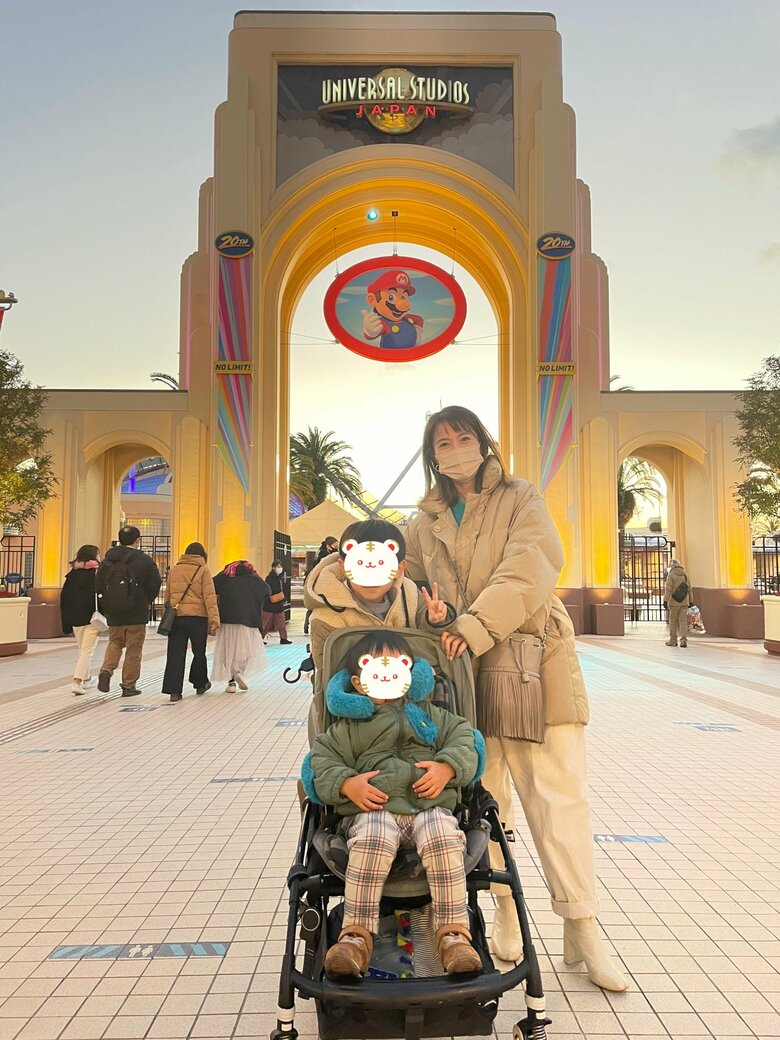 2020年、子どもたちと一緒にユニバーサルスタジオジャパンへ