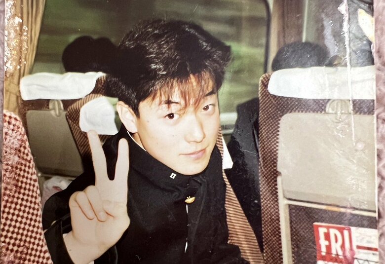 「当時は金八先生に憧れていた」高校時代の佐藤さん