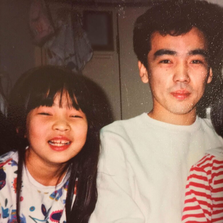 父と幼少期のヨシダさん