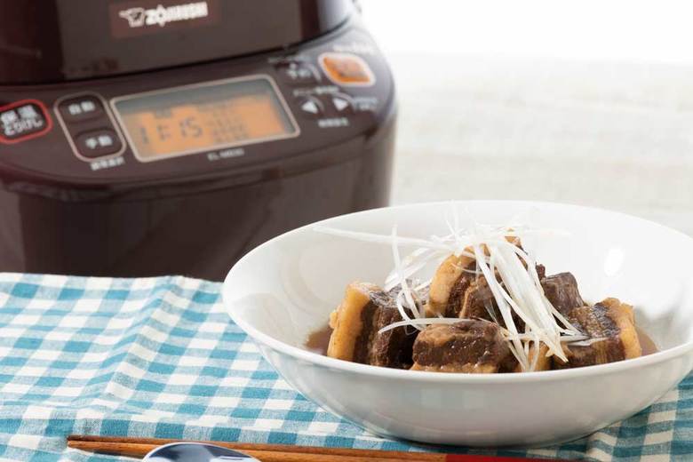 ▲これまで何時間もかけて作っていた角煮がたった2時間で完成