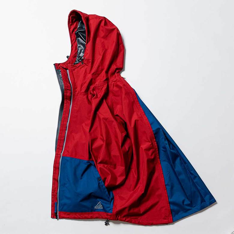 ワークマン バッグインレインジャケット ディテール