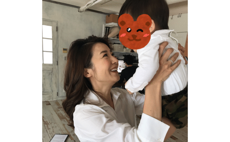 待ち望んでいた息子さんと過ごす時間はすべてが大切