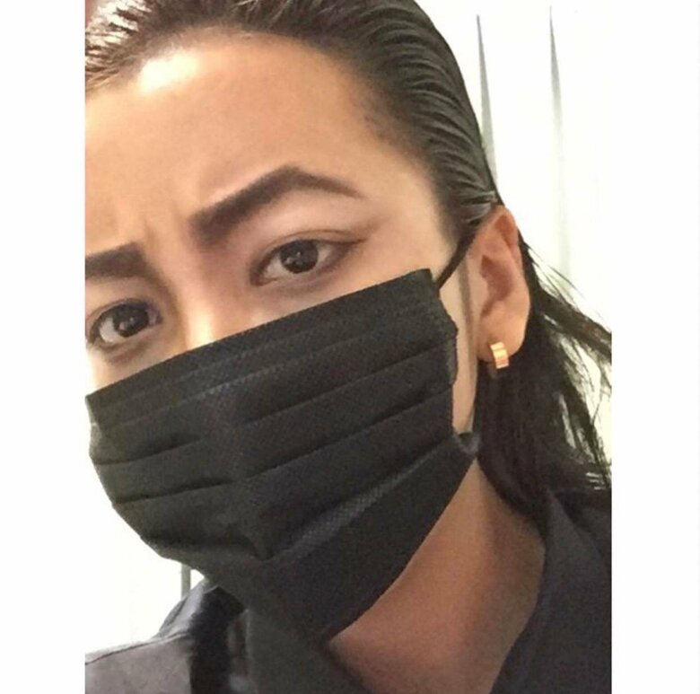 山田孝之さんものまねメイク