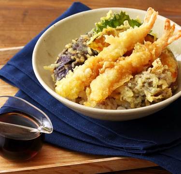 天丼レシピ「市販の天ぷらでもここまで美味い!!」
