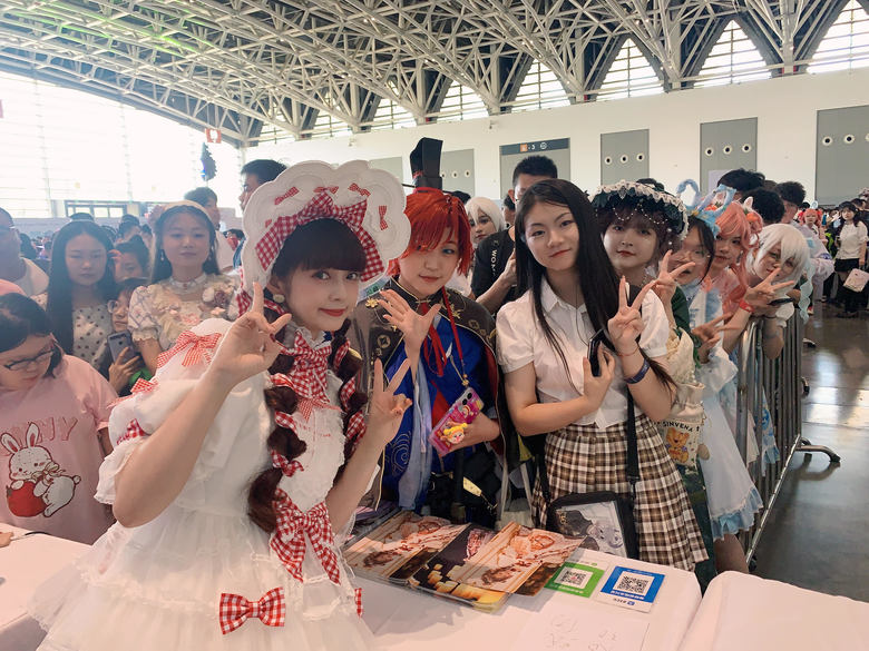 中国で開催されたイベントでのサイン会