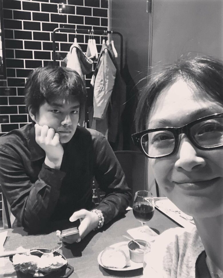 闘病を支えてくれた息子と