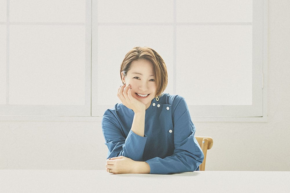 スタッフにも取材陣にも気さくに話す田中美保さん