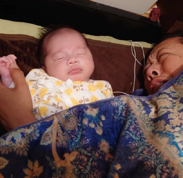 生まれて間もないころ。睡眠不足がしんどかった時期